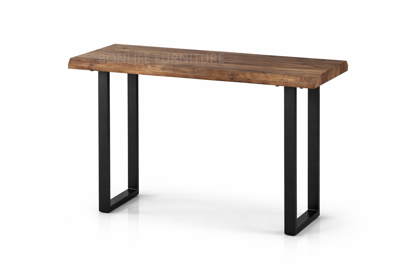 Industrial Faux Live Edge Coffee Table, End Table & Sofa Table-I2690