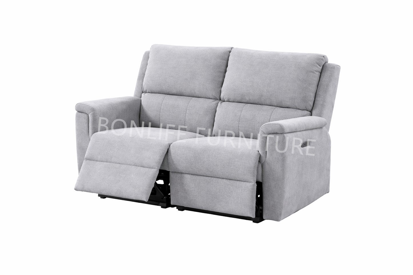 Grey Power Recliner Sofa Set with USB Charging-I8155