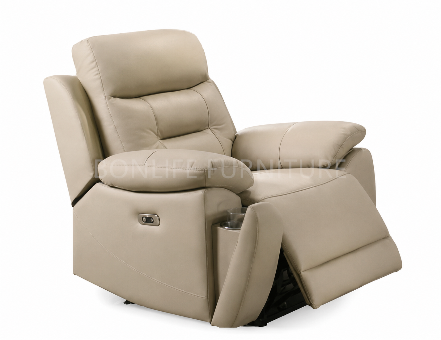 Genuine Leather Power Recliner Collection-I8162