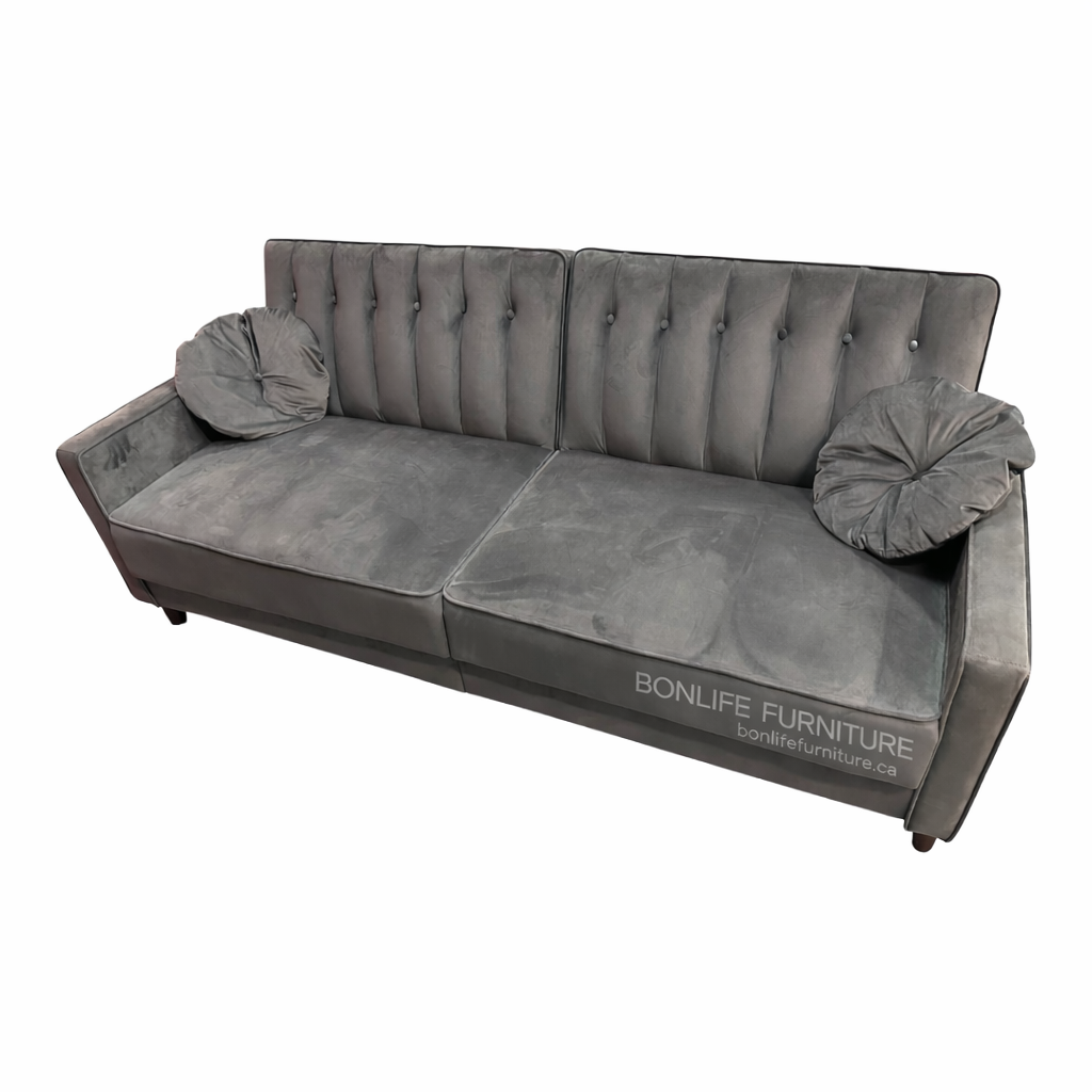 Modern Velvet Convertible Sofa Bed-ANGEL