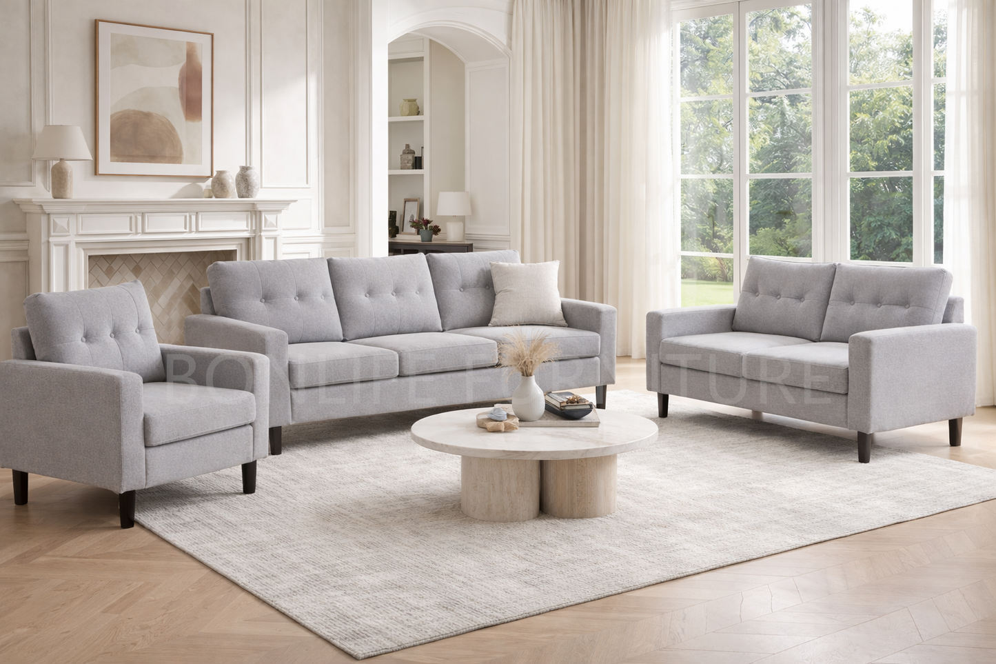 Modern Upholstered Sofa Collection-I8230