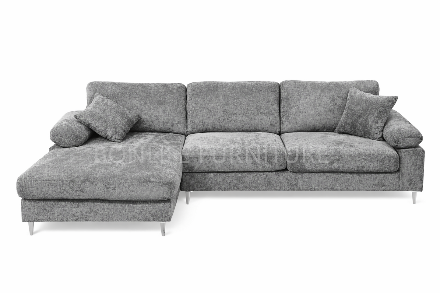 Modern Fabric Sectional Sofa with Chaise-NOVA