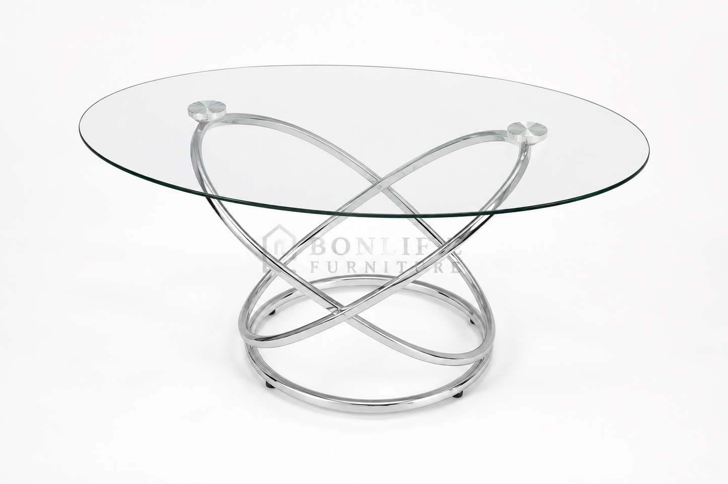 Chrome and Glass Coffee Table Collection-T5018