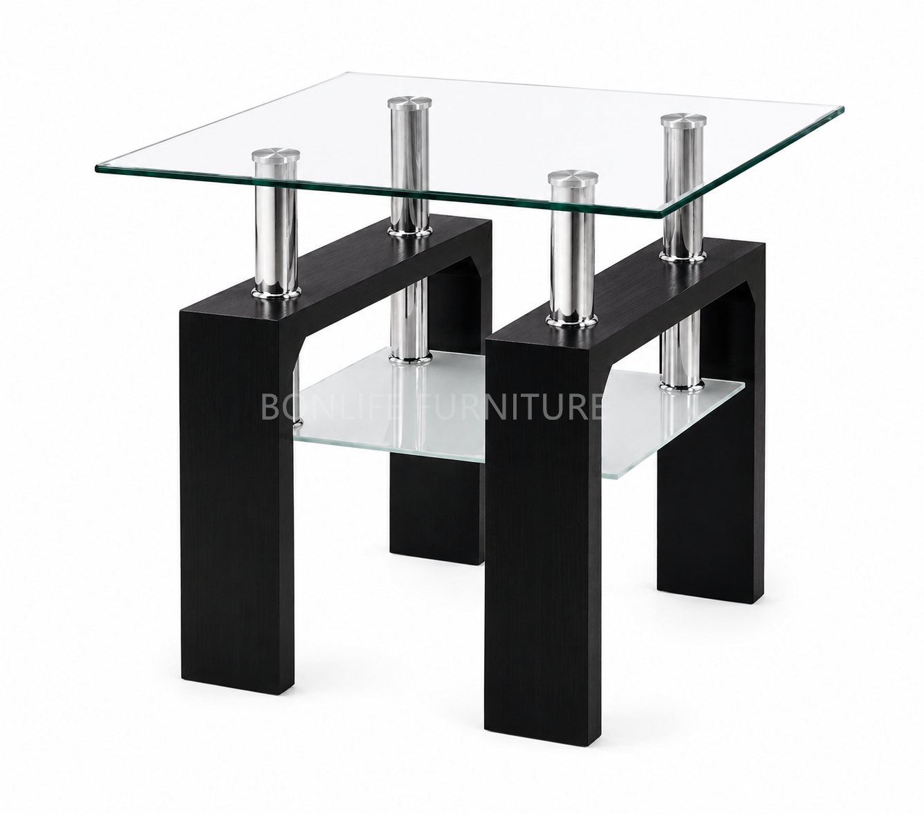 Modern Glass Coffee Table & End Table Collection-I2064