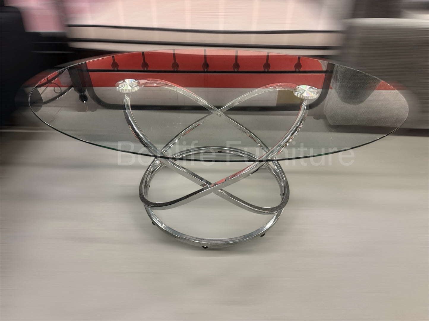 Chrome and Glass Coffee Table Collection-T5018