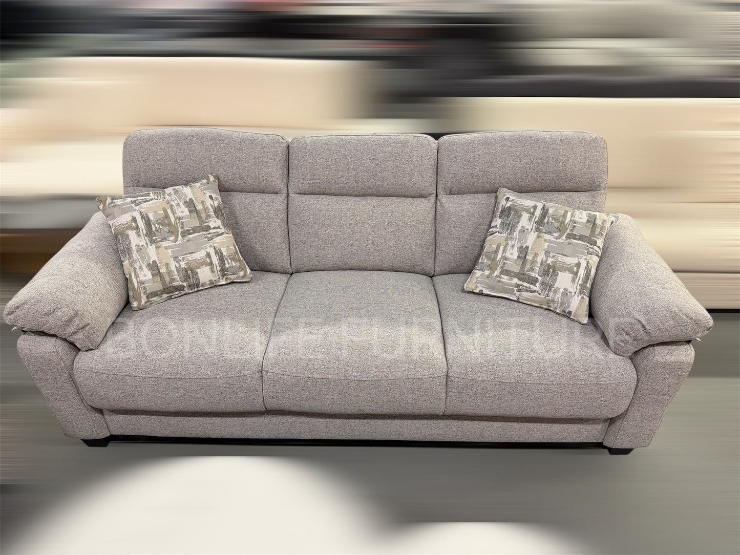 Modern Upholstered Sofa Collection -Contemporary Comfort in Grey or Beige-I8025(26)