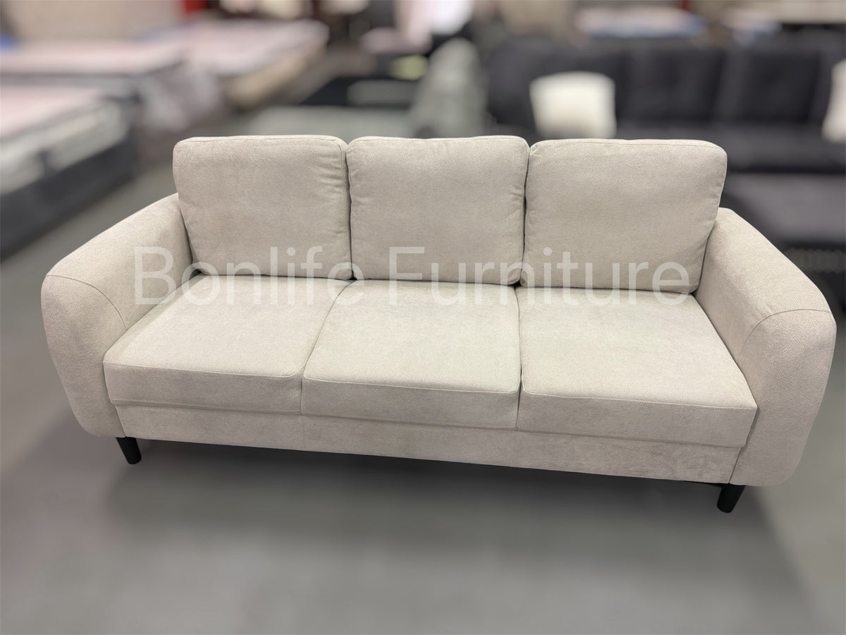 Modern Fabric Sofa Collection Grey Beige | Sofa Loveseat Chair -I8251