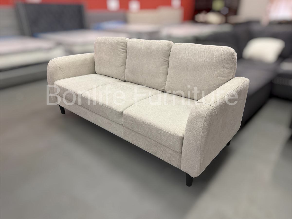 Modern Fabric Sofa Collection Grey Beige | Sofa Loveseat Chair -I8251