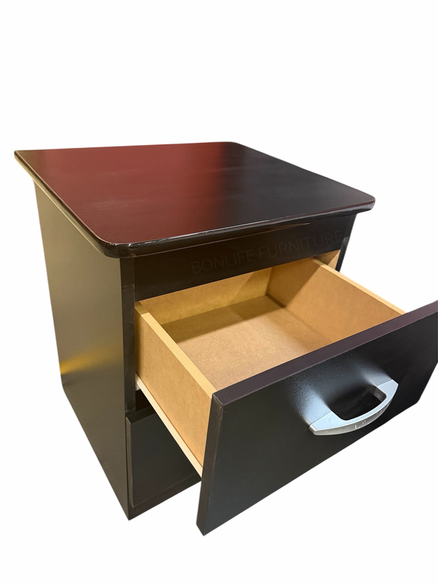 2-Drawer Nightstand – 22”H x 18”W x 16”D | Modern Bedside Table | Made in Canada
