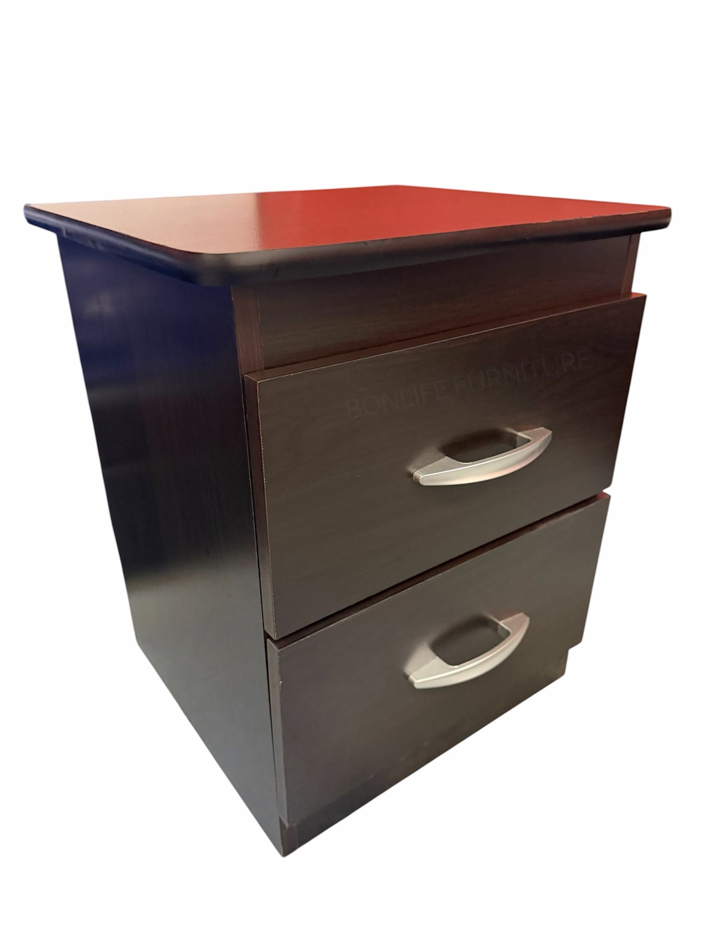 2-Drawer Nightstand – 22”H x 18”W x 16”D | Modern Bedside Table | Made in Canada