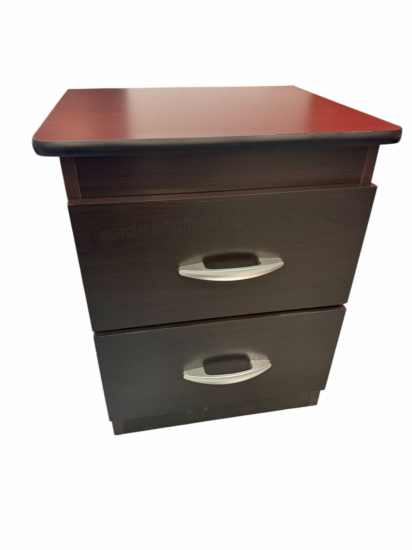 2-Drawer Nightstand – 22”H x 18”W x 16”D | Modern Bedside Table | Made in Canada