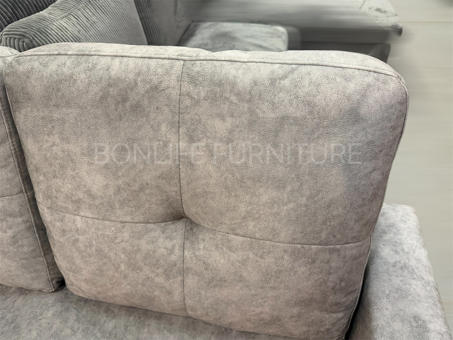 Five-Defense Fabric Pull-Out Sectional Sofa Bed with Storage-ISLAND2