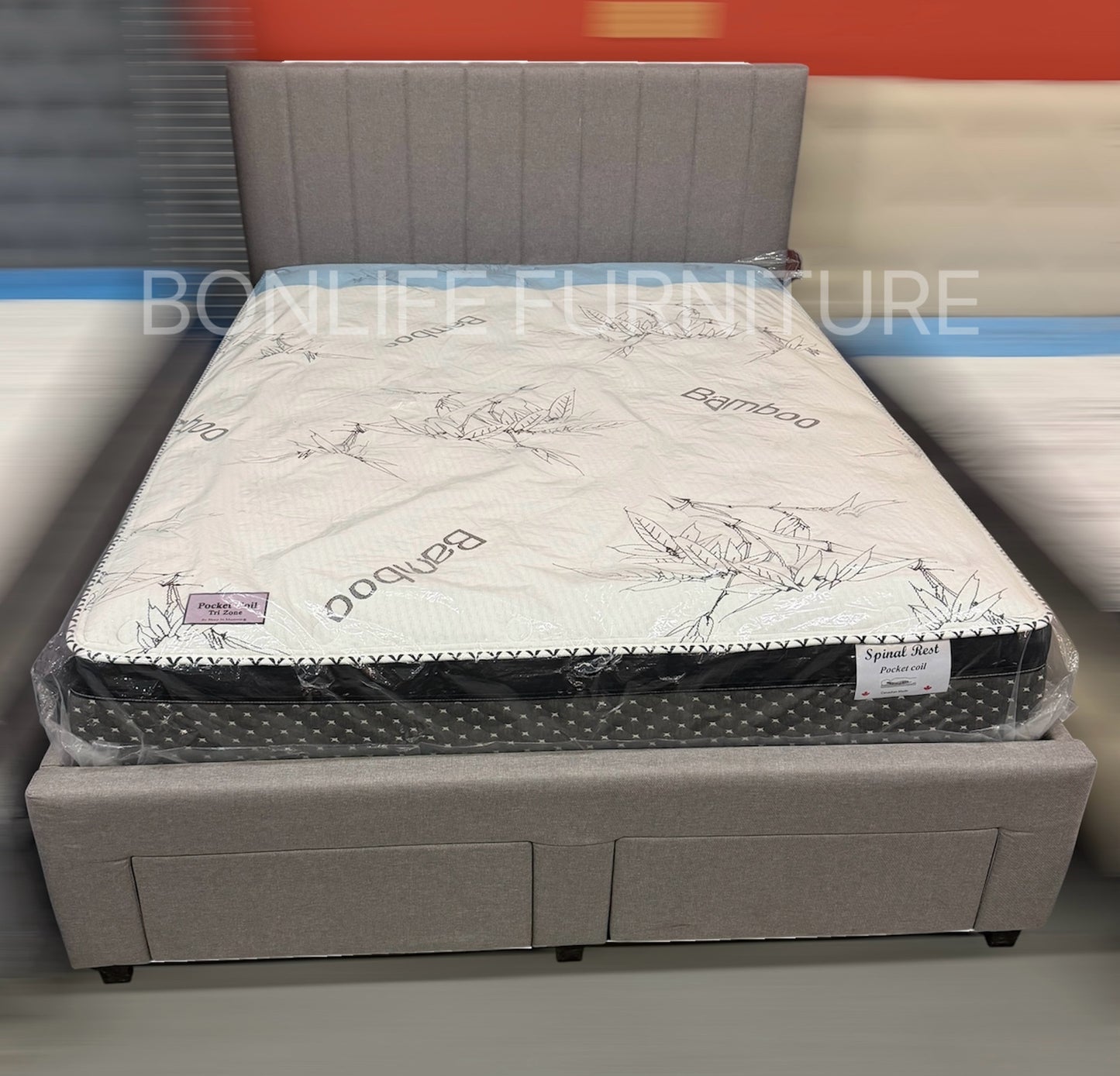 Storage Platform Bed-T2157