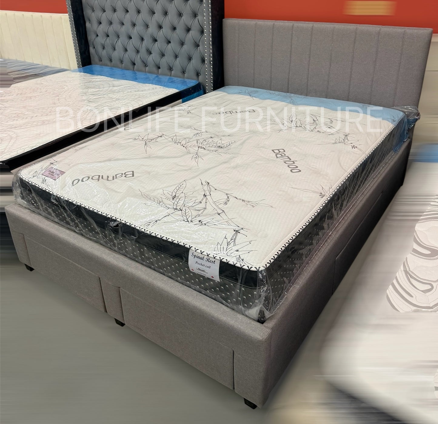 Storage Platform Bed-T2157