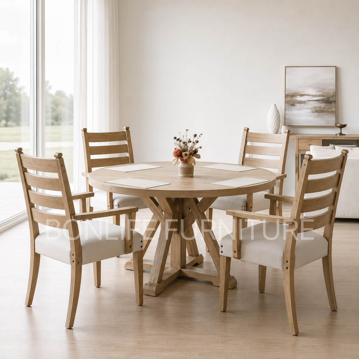 CLEARANCE SALE – Ultra Low Price 60” Round Dining Set