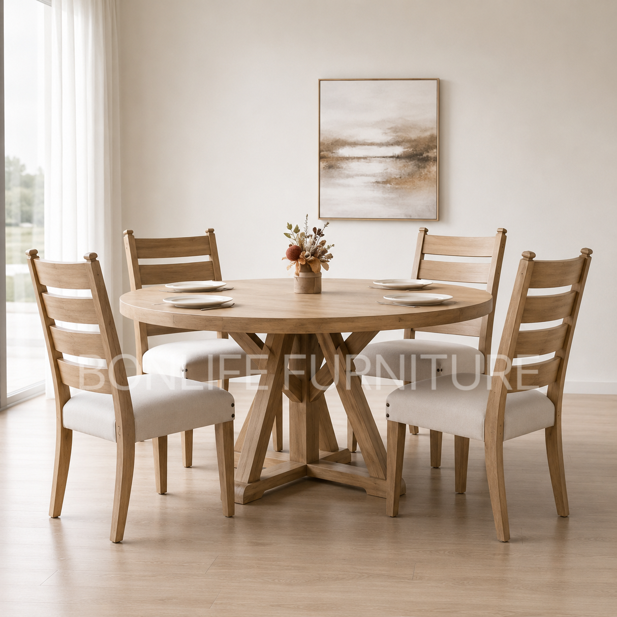 CLEARANCE SALE – Ultra Low Price 60” Round Dining Set