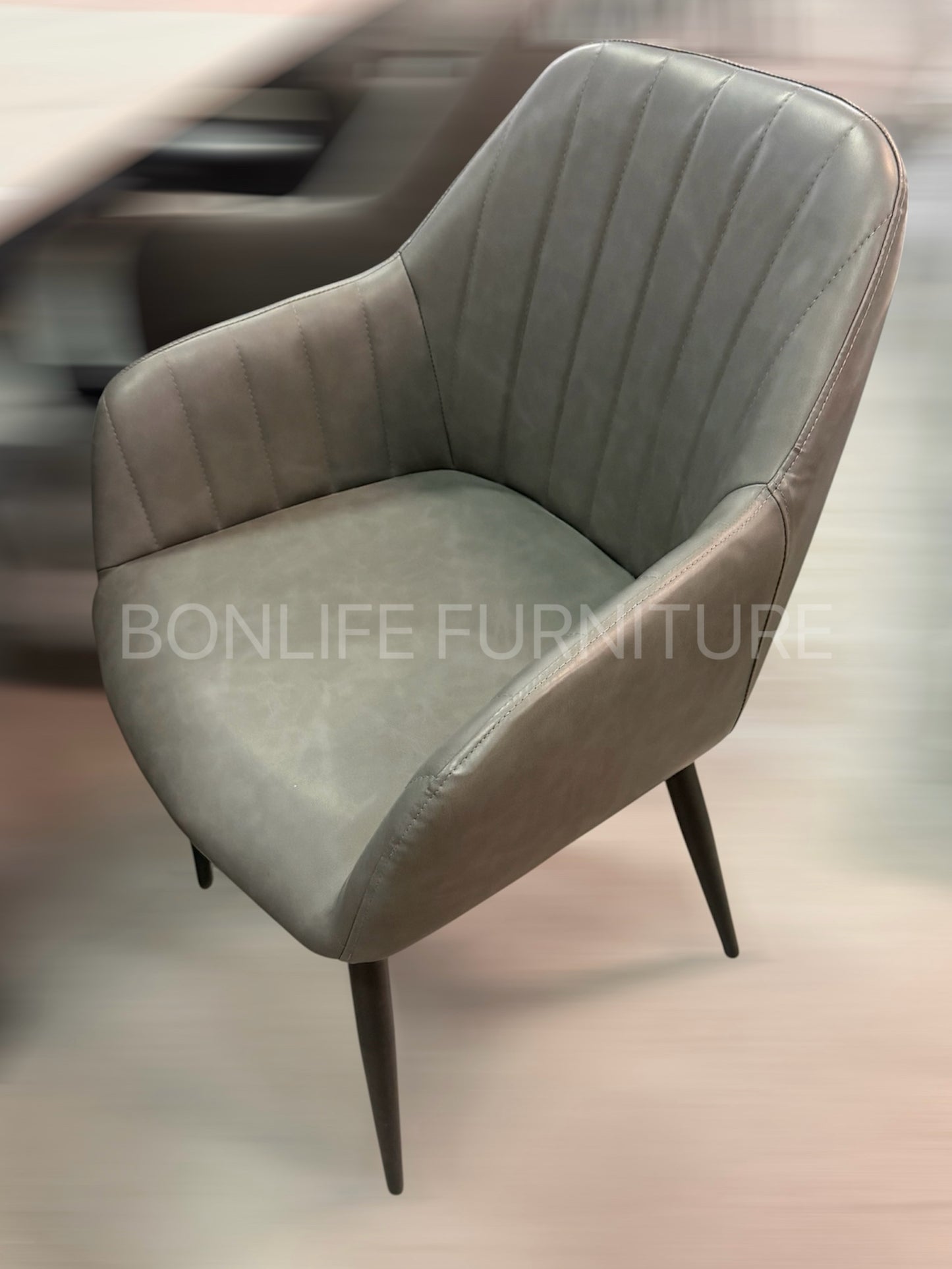 Modern 7-Piece Dining Set with Sintered Stone Table & Upholstered Chairs-I1550(1416C)