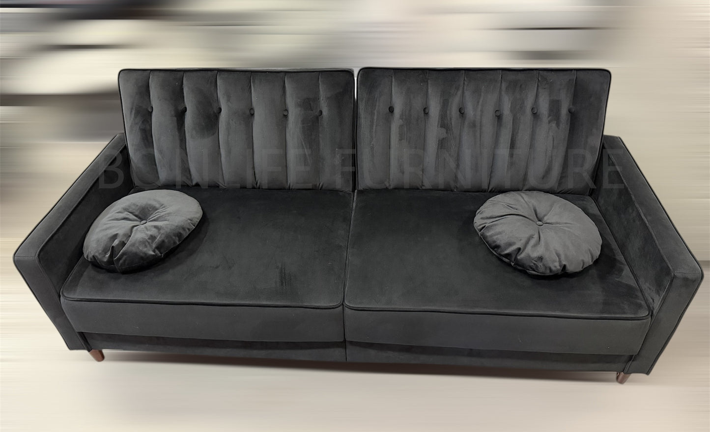 Modern Velvet Convertible Sofa Bed-ANGEL