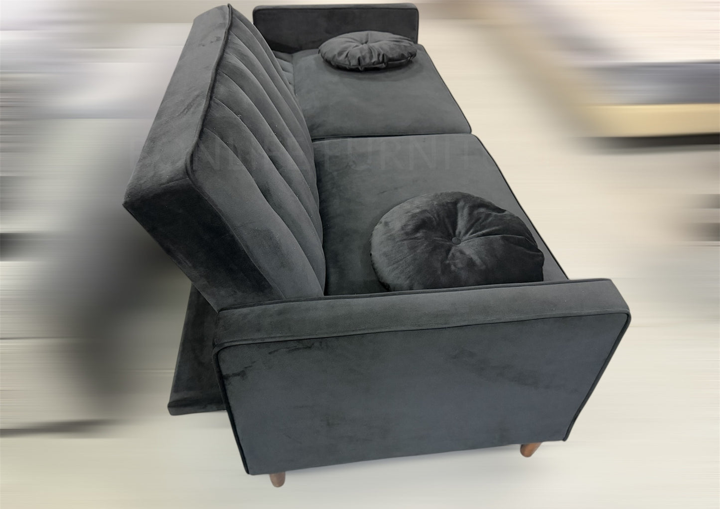 Modern Velvet Convertible Sofa Bed-ANGEL