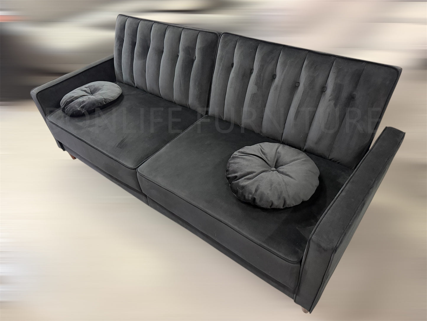 Modern Velvet Convertible Sofa Bed-ANGEL