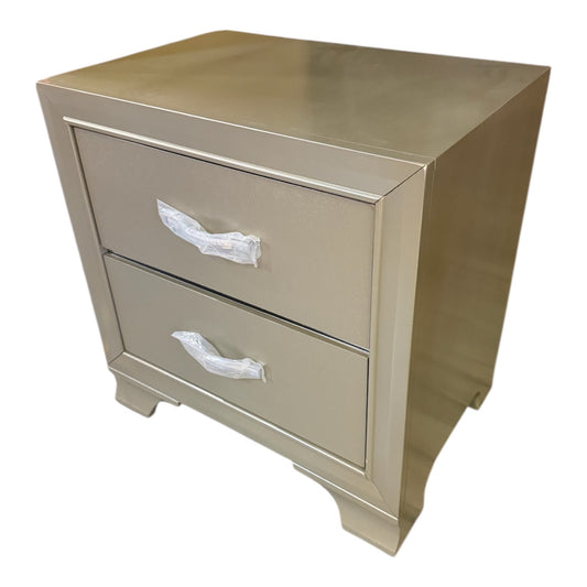 Modern 2-Drawer Nightstand – Clearance Sale | Compact Bedroom Storage
