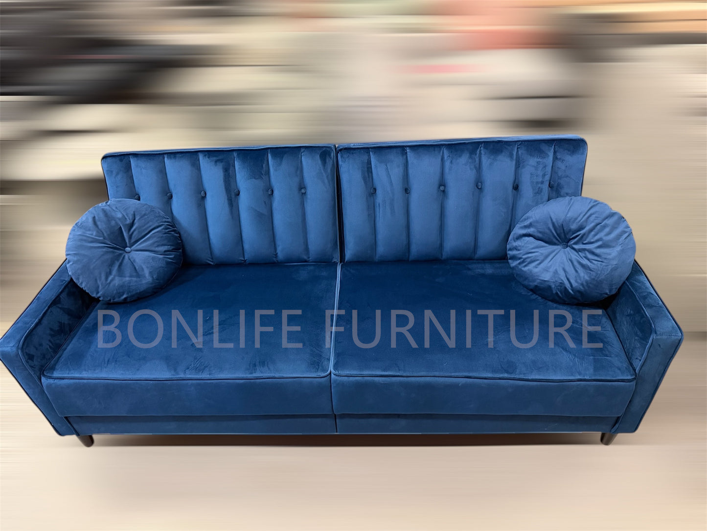 Modern Velvet Convertible Sofa Bed-ANGEL
