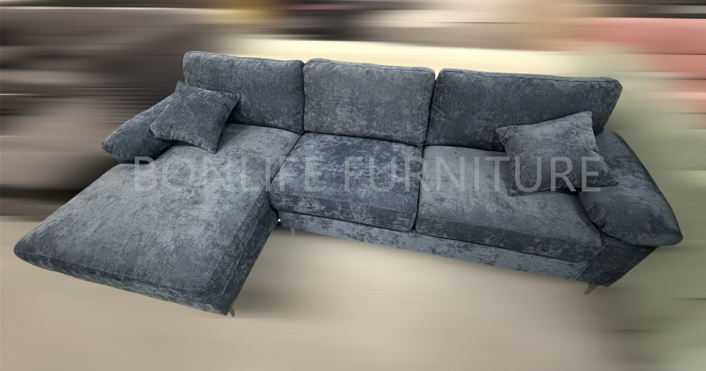 Modern Fabric Sectional Sofa with Chaise-NOVA