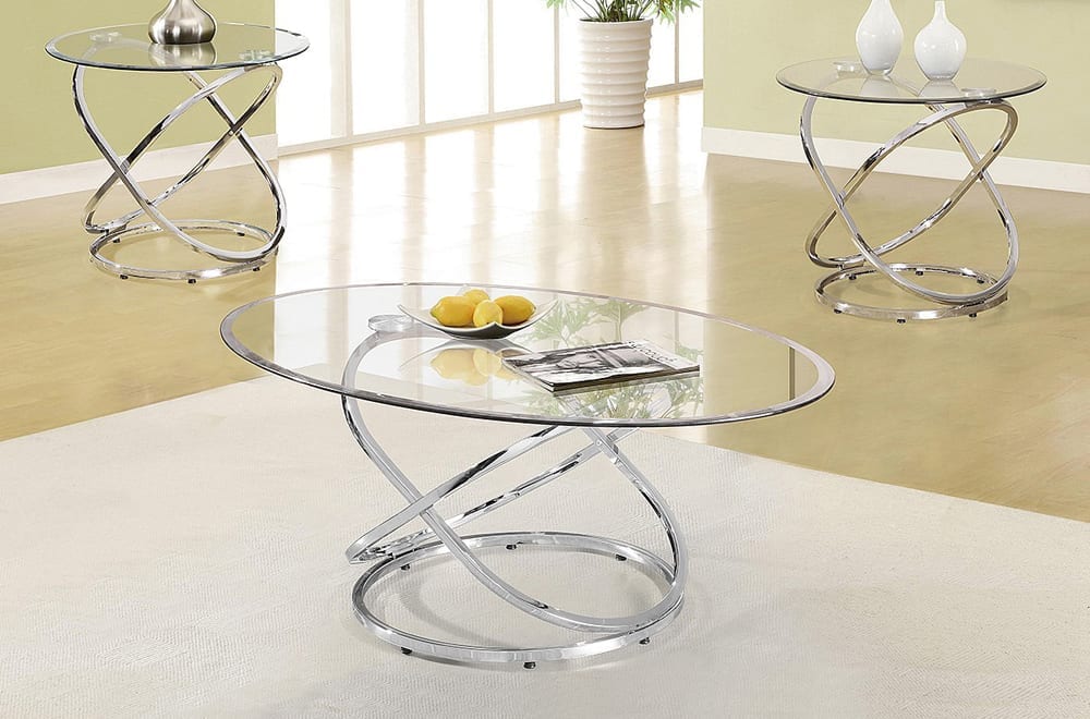 Glass Coffee Table Set-T5018