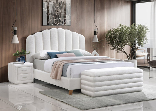 Teddy Bear Fabric Bed Frame-I5100