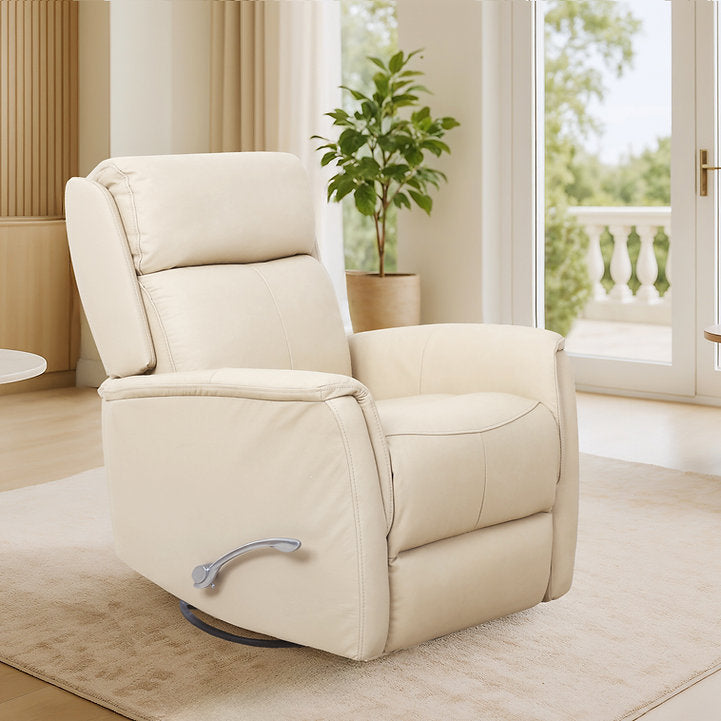 Glider Recliner Chair – Leather Match-I6380