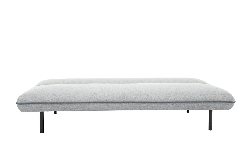 Light Grey Split-Back Sofa Bed with Memory Foam – I8035
