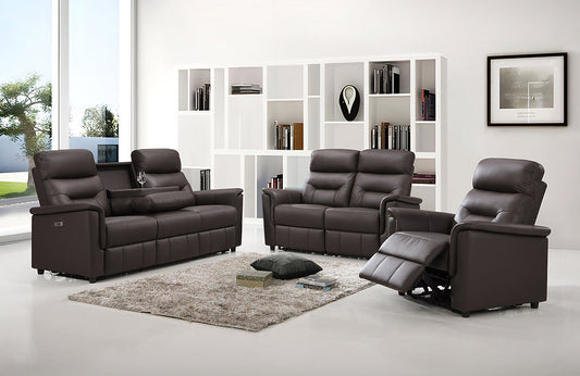 Leather Match Power Recliner Collection -I8140