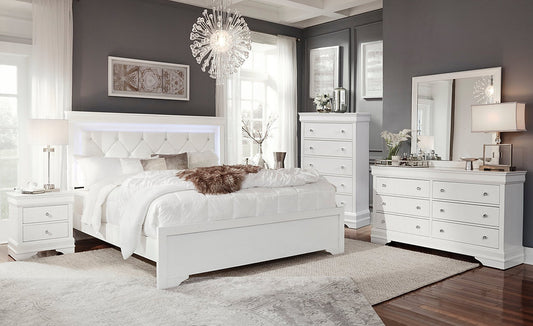 Modern White Bedroom Collection-POMPEI(WHITE)