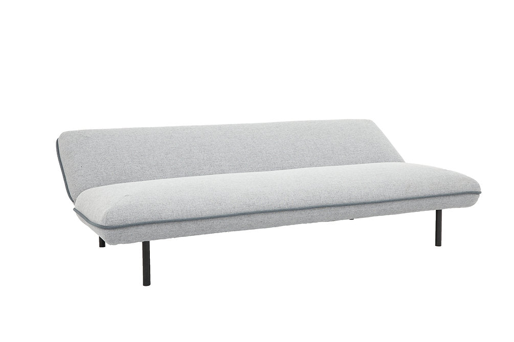 Light Grey Split-Back Sofa Bed with Memory Foam – I8035
