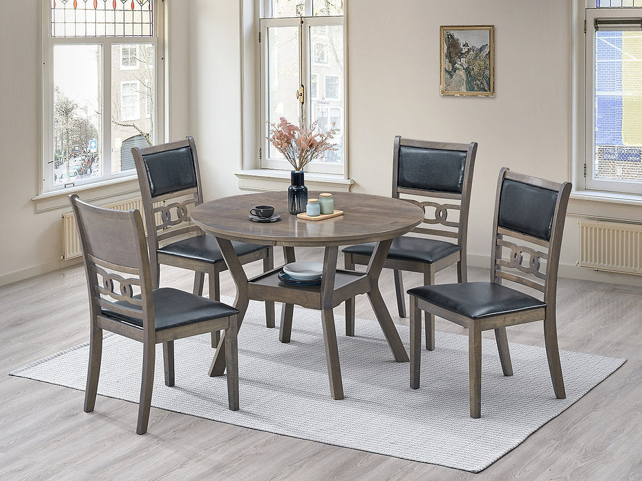 5-Piece Round Dining Table Set-I1079(1083C)