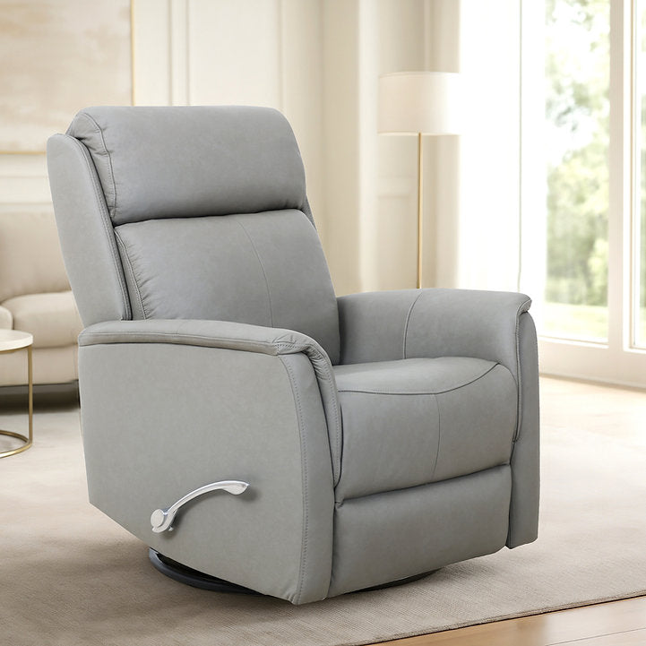 Glider Recliner Chair – Leather Match-I6380