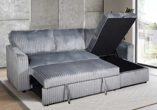 Reversible Sofa Bed Sectional-I9025