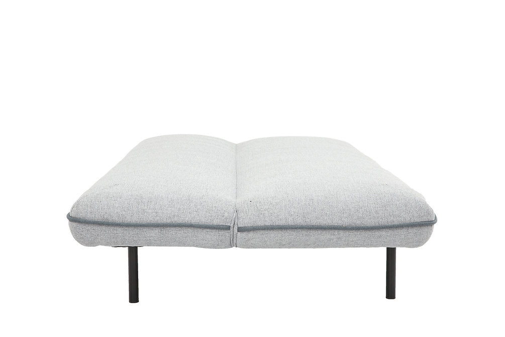 Light Grey Split-Back Sofa Bed with Memory Foam – I8035
