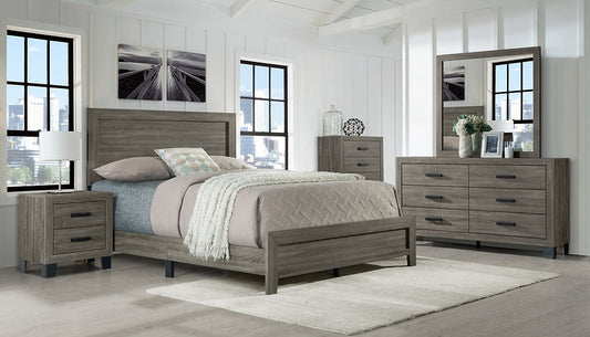 Transitional Bedroom Collection – Taupe Finish-OliviaAustin