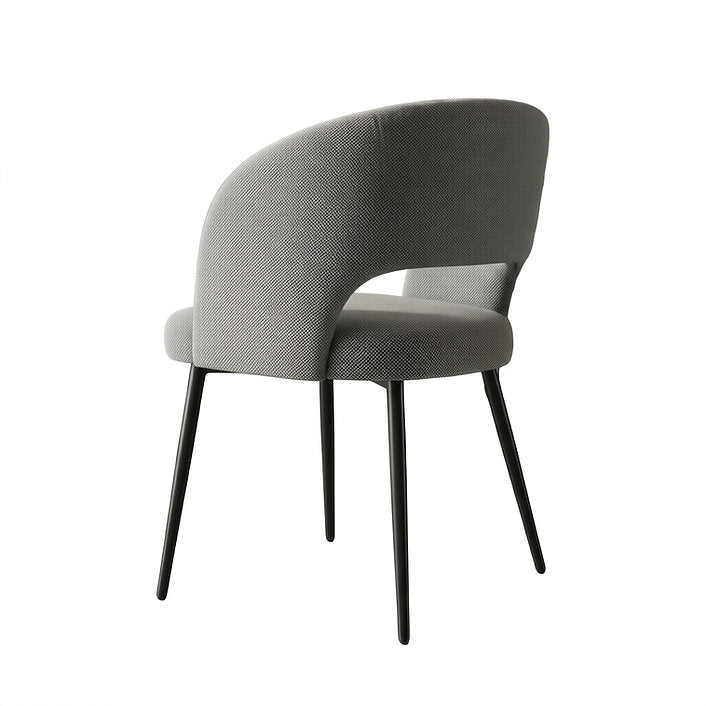 7-Piece Oval Dining Table Set with 6 Upholstered Chairs-I1643