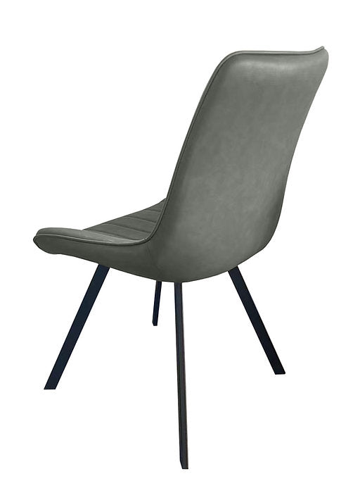 Extendable Sintered Stone Dining Table Set with Grey PU Chairs-I1545( C1561)