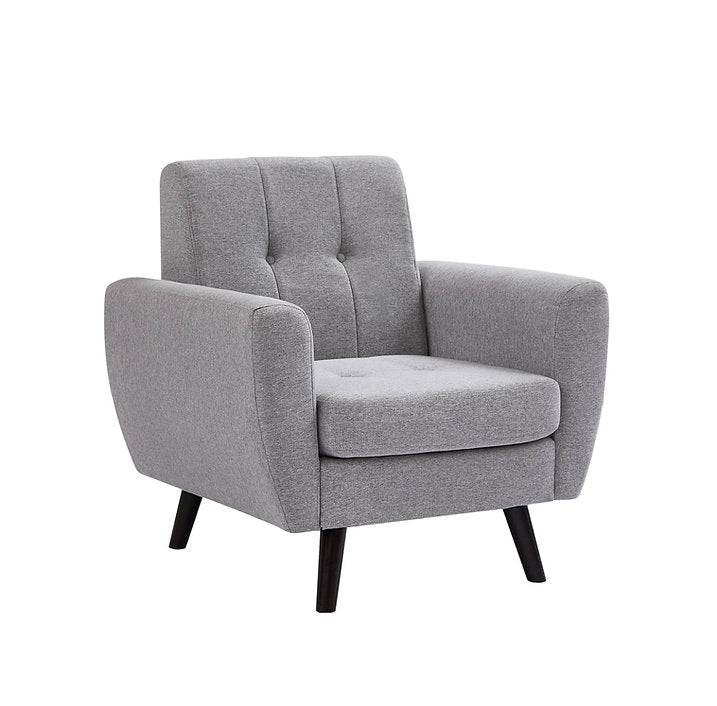 Modern Grey Sofa Set | Sofa, Loveseat & Chair | Affordable & Stylish -I8200