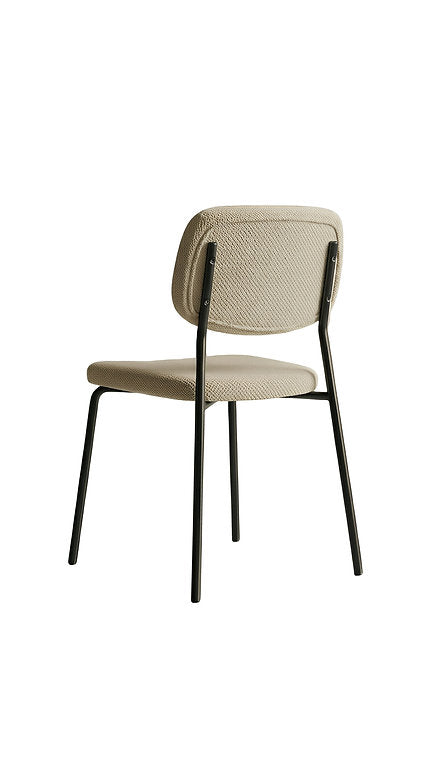 Modern 5-Piece Round Dining Set with Chanel Stone Table Top-I1650