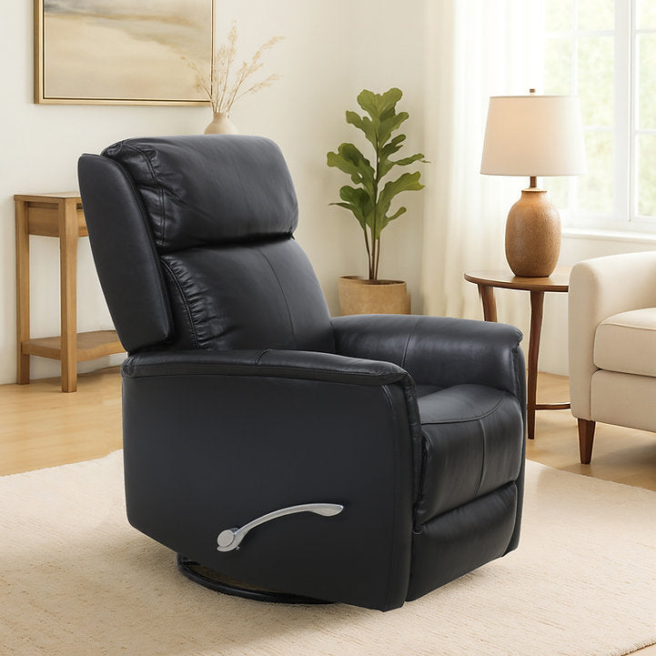 Glider Recliner Chair – Leather Match-I6380