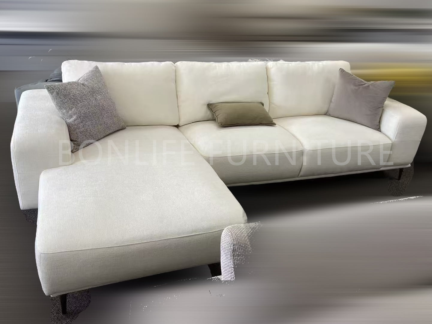 Modern Fabric Sectional Sofa