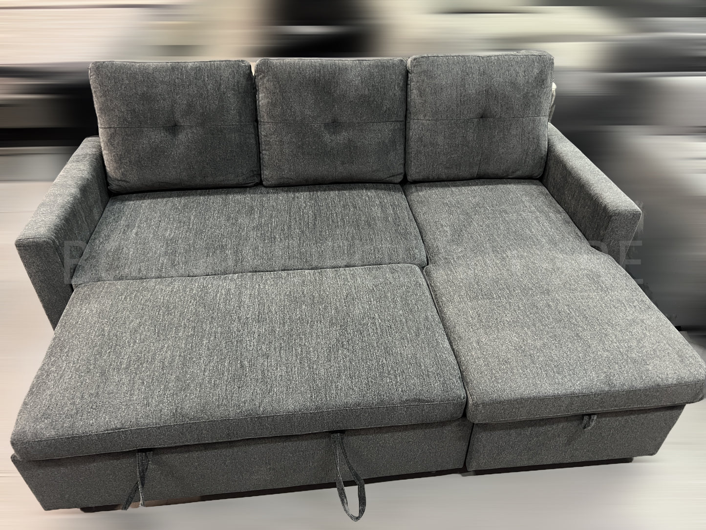 Convertible Sectional Sofa Bed-ISLAND