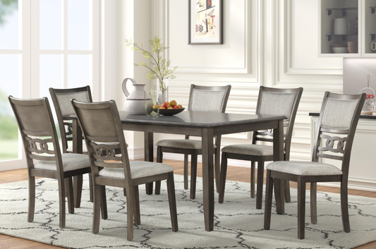 Modern 7-Piece Dining Set-BLUCA